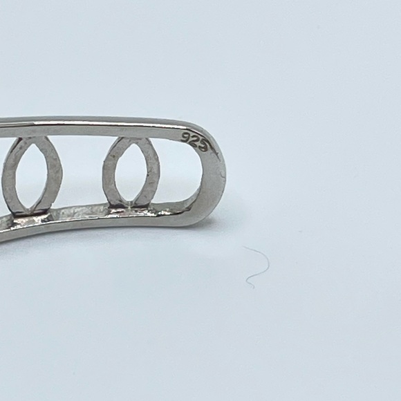 Sterling & Crystal Bracelet - Picture 5 of 5